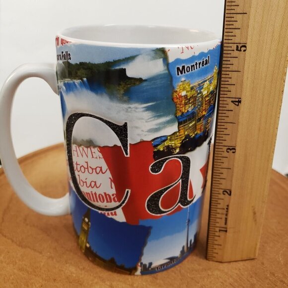 Canada Large Mug Americaware Glitter Pictures Photos - Picture 5 of 8